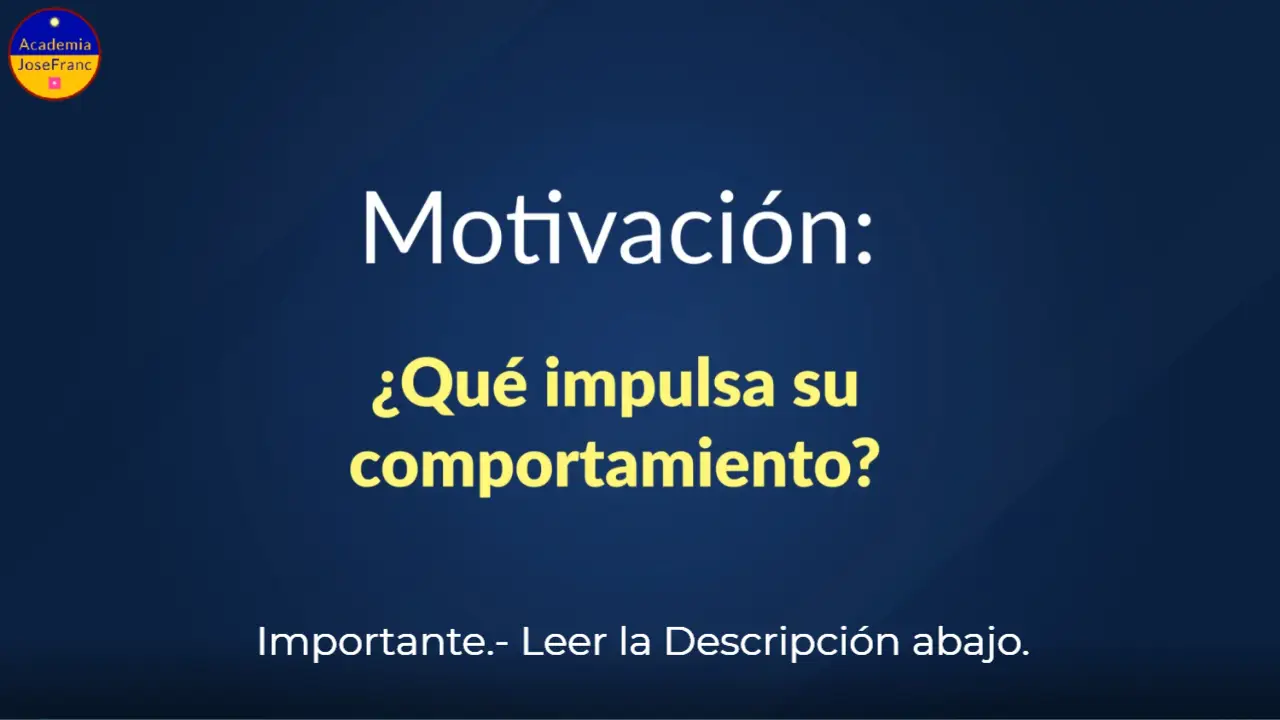 Motivación: ¿Qué impulsa tu comportamiento?