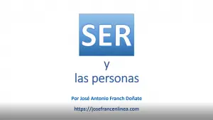 el ser y las personas