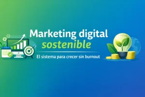 marketing digital sostenible para crecer sin burnout con un sistema claro paso a paso