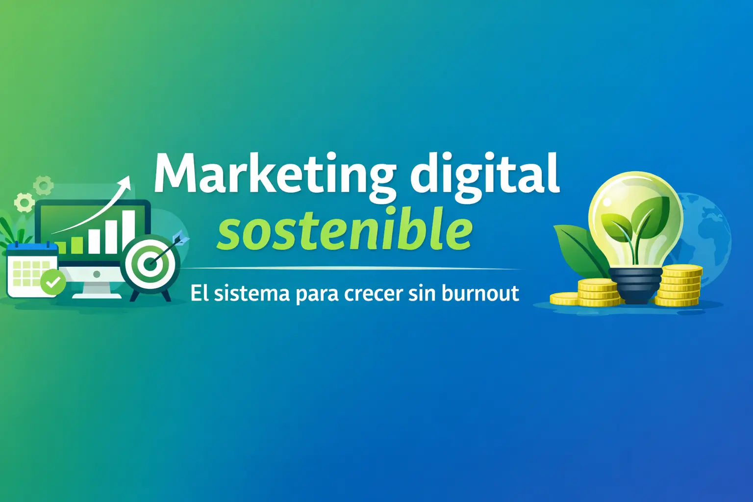 marketing digital sostenible para crecer sin burnout con un sistema claro paso a paso