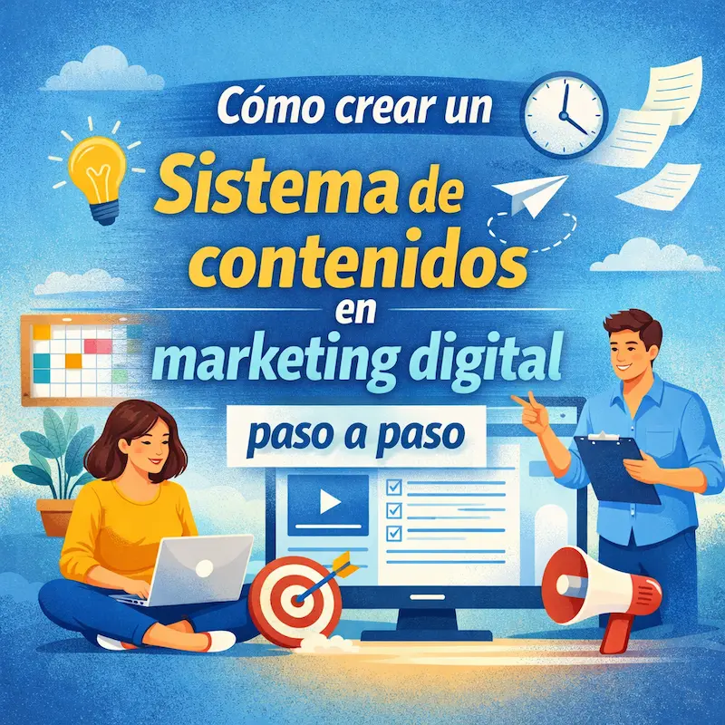 sistema de contenidos en marketing digital paso a paso