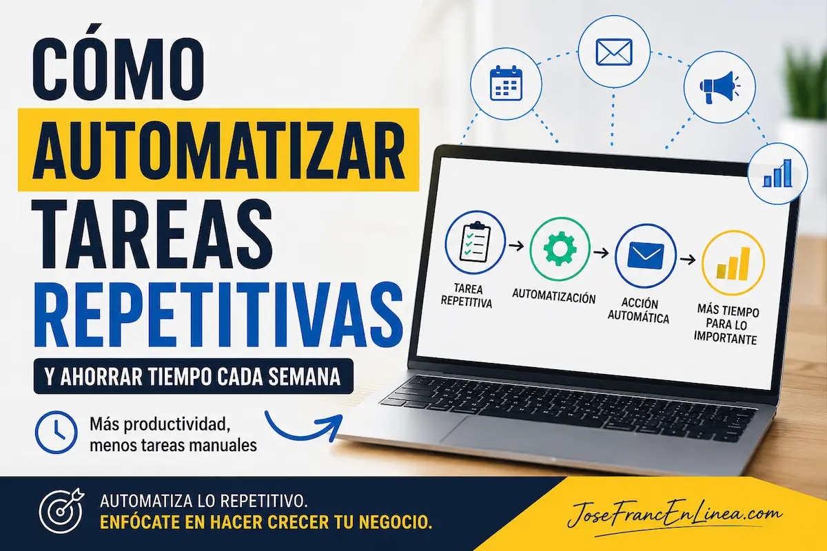 Automatizar tareas repetitivas en un sistema de marketing digital para ahorrar tiempo y mejorar la productividad.